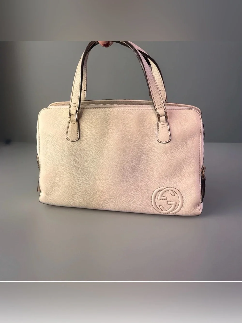 Gucci Soho Interlocking Tote Handbag-Authentic